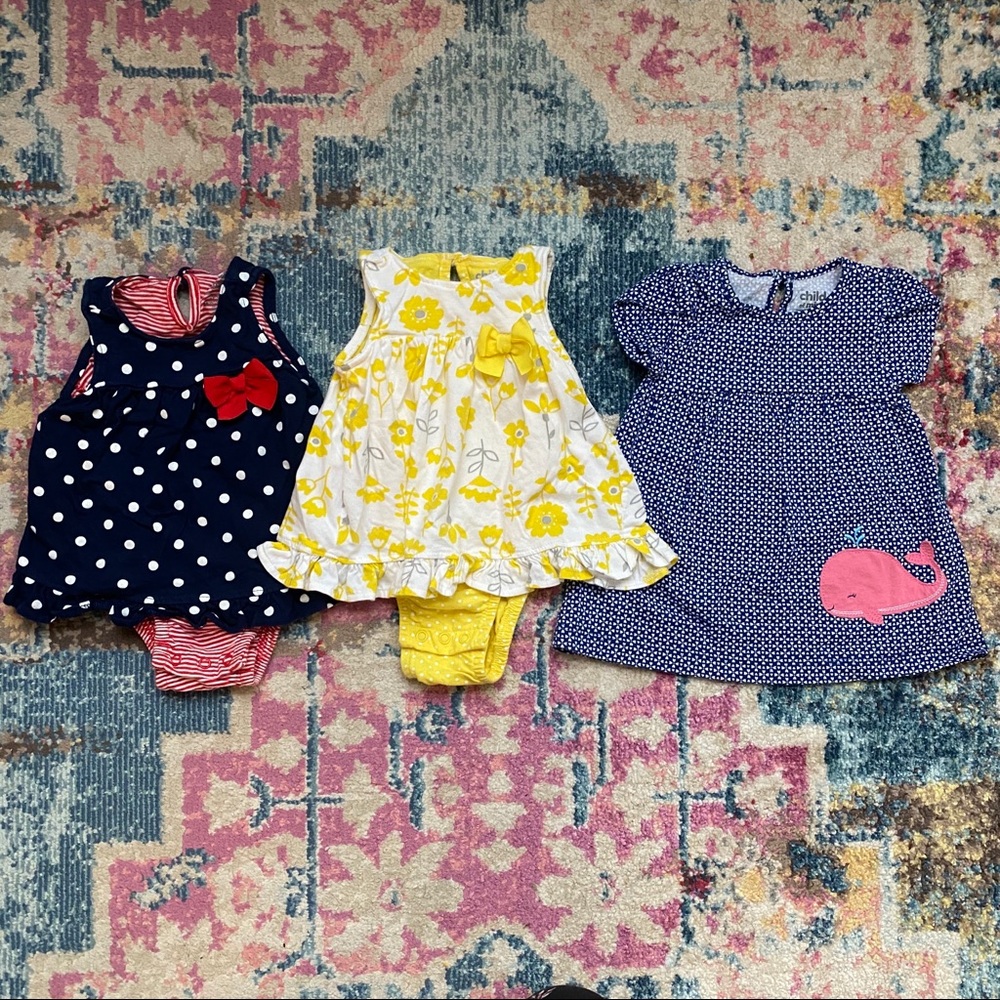 SOLD 🧁 5/$20 Child of Mine Made By Carters 3-6